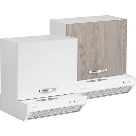 MOBILE SOPRACAPPA PER CUCINE COMPONIBILI L.60 x P.32 x H.49. - col. bianco