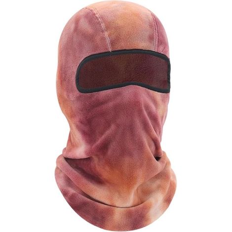 Full balaclava for cycling, skiing, snowboarding, hiking, fishing, outdoor sports, breathable, UV protection, tie-dye, navy blue (1/5)