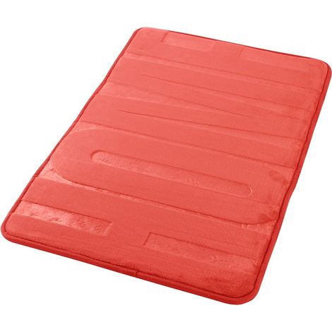 Tappeto memory foam rosso 45x75 cm (1/3)