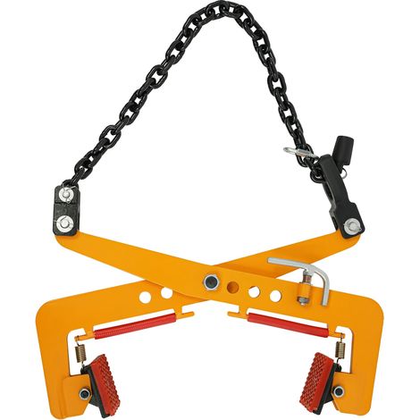 Pince de levage, Charge max 350 kg, Manipulation de pierre polyvalente, JAUNE, 350kg (1/2)