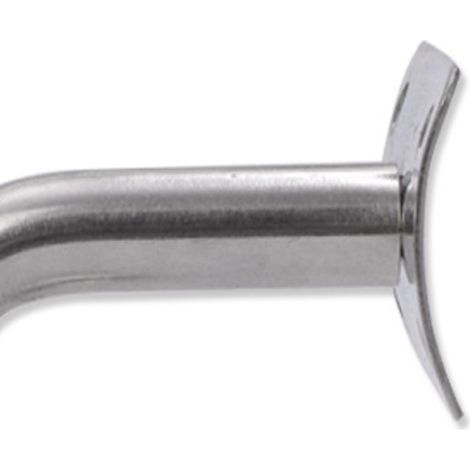 Support de fixation de main courante en acier inoxydable, plaque de fixation arquée (1/5)
