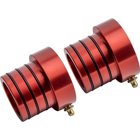 2Pcs Red Front Axle Tube Seal Kit for Jeep Cherokee Wrangler TJ 1997-2006