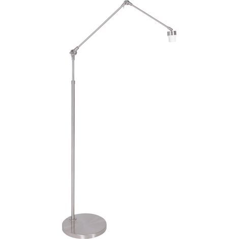 Steinhauer - lampada da terra - Prestige Chic - acciaio - metallo