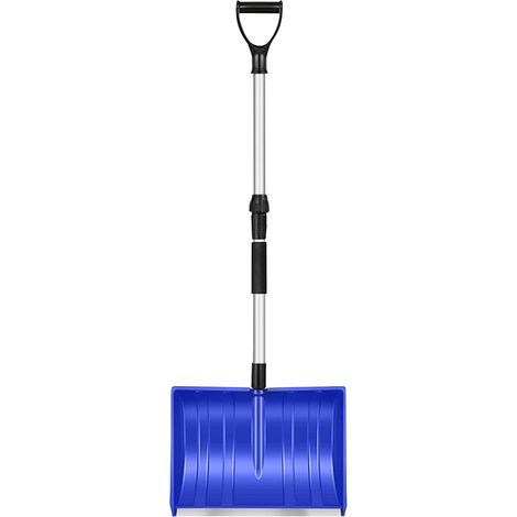 Pelle À Neige Télescopique - Aluminium - 120 cm Max - Pour Extérieur Jardin Voiture - 1 Pièce (1/2)