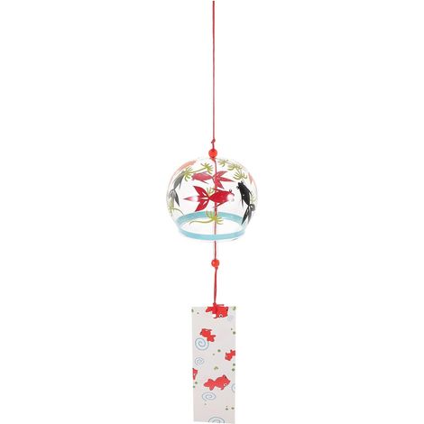 olien Verre De Style Japonais Clochette De Vent avec (1/5)