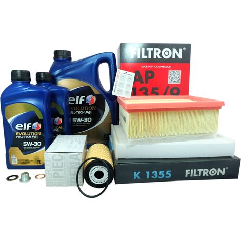 3xFilter + 5W30 Renault Espace V Scenic IV 1.6 dCi