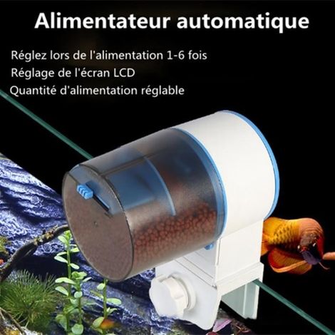 Poisson Distributeur Aliment Automatique Mangeoire Automatique pour Aquarium