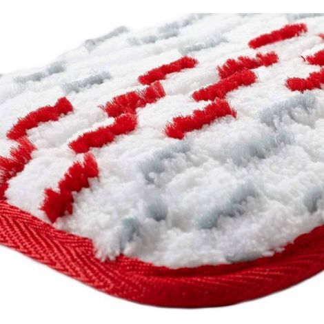 Chiffons de nettoyage compatibles pour robot aspirateur-laveur - Lot de 2 pièces - Dimensions 312 x 138 mm - 42 g par chiffon (1/4)