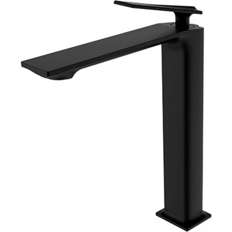 Grifo de lavabo bajo negro Aspira I de Besco (1/4)