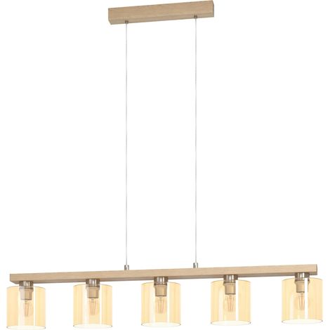 Suspension luminaire Castralvo, lampe de plafond suspendue à 5 (1/5)