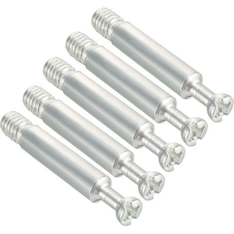 map Meubles Raccord M6 Filetage Boulons Chevilles Vis 5Pcs (1/4)