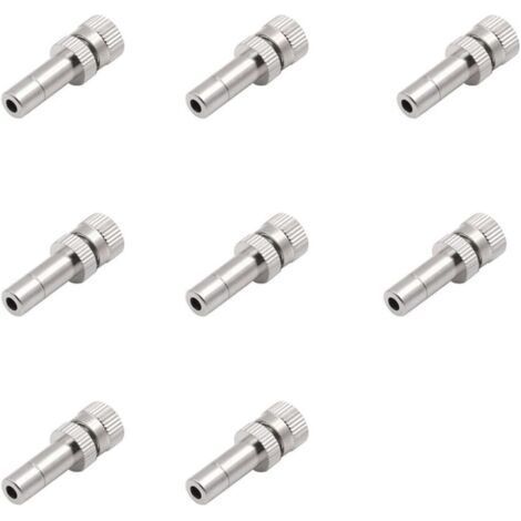 Packung mit 10 Schnellanschluss-Sprühdüsen (6 mm) für den Garten, 0,4 - 0,4 mm (1/5)