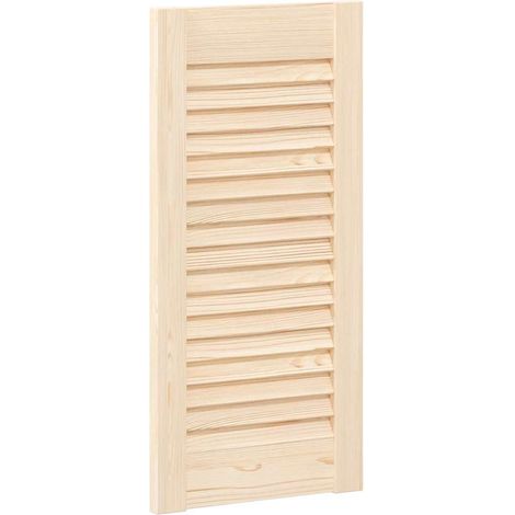 Maison Exclusive - Schranktür Lamellen-Design 61,5x29,5 cm Massiv