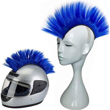 Helmet wigs, motorcycle helmet stickers, synthetic wigs, cosplay wigs, motorcycle accessories, bicycle accessories, ski helmet accessories, human hair decorations (1/5)