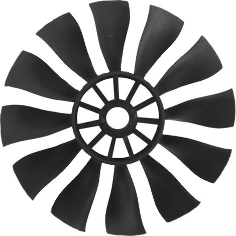 Ventilateur de gaine 50 mm, hélice à 12 pales, accessoires en plastique pour avions RC, noir CW (1/5)
