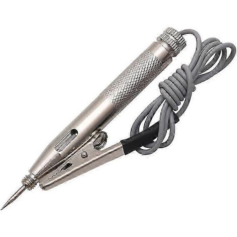 Testeur de circuit 6V 12V 24V pour voiture et moto, voltmètre, témoin lumineux. (1/5)