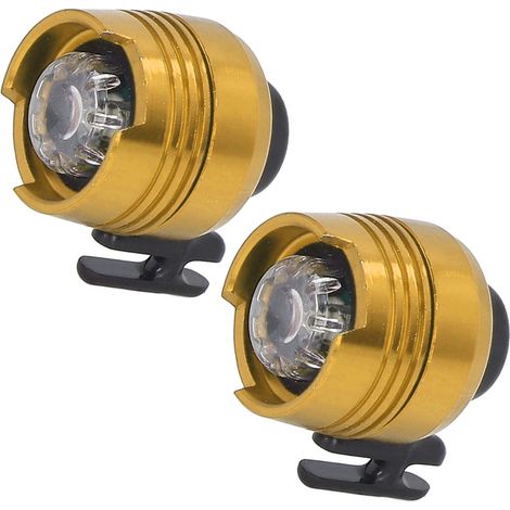 2 Stück Clogs-Schuh-Scheinwerfer, dekorative Aluminiumlegierung, ABS, IPX5 wasserdicht, Clogs-Stirnlampe für Thanksgiving (1/5)
