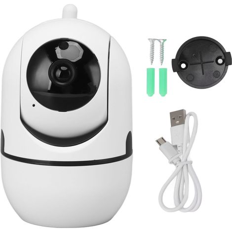 Caméra Minions rotative à 360 degrés avec télécommande panoramique, inclinaison et zoom, pour une utilisation à domicile, avec Wi-Fi sans fil et vision nocturne. (1/5)