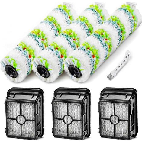 Ersatzteile für Bissell CrossWave Max 2554, 2554A, 2590 und 2593 Staubsauger: Mehrzweckbürsten, Walzen und Filter (1/5)