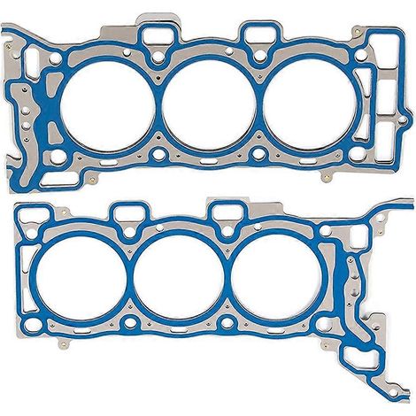 Mehrlagige Zylinderkopfdichtung aus Stahl (1 Paar) für Buick, Cadillac, GMC, Pontiac und Saturn 3,6-Liter-DOHC-12V-Motoren (2004–2010) – Teilenummer: 26376PT (1/5)