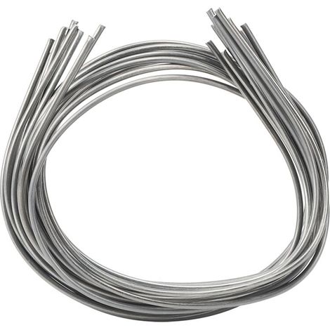 Jeffergarden 10pcs Aluminum Copper Welding Rods Electrode 2mm Dia Low Temperature Flux-Cored Wire (1/5)