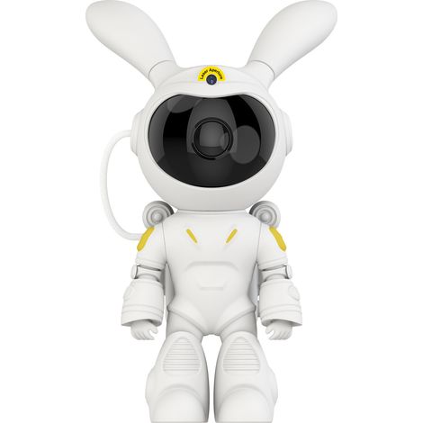 Lampe de chevet à projection de ciel étoilé pour chambre à coucher Lampe d'ambiance laser Constellation Lune Lapin (1/5)