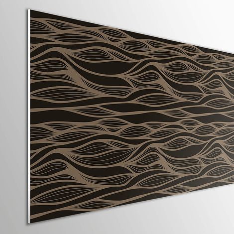 Tête de lit de PVC imprimé, 5 mm d'épaisseur.Tête de lit  modèle Murten, 115x60cm (1/5)