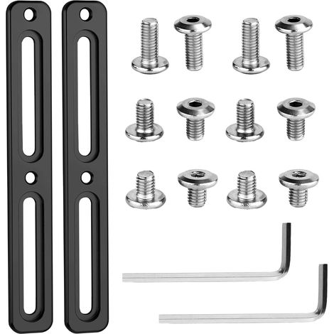 Adaptateur de Porte-Bidon de Vélo,Fixation Porte Bidon Velo,Adaptateur de vélo pour Les Petites géométries de Cadre,pour déplacer Les Trous du Porte-bidon(2 pièces) (1/5)