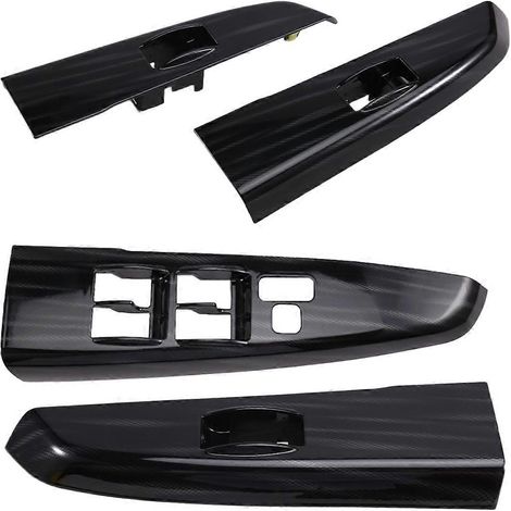 4-teilige Türarmlehnenverkleidung für Vorder- und Hintertüren, Fensterheberschalterblende für 05-14 4271-0K010 74272-0K010 74231-0 (1/5)