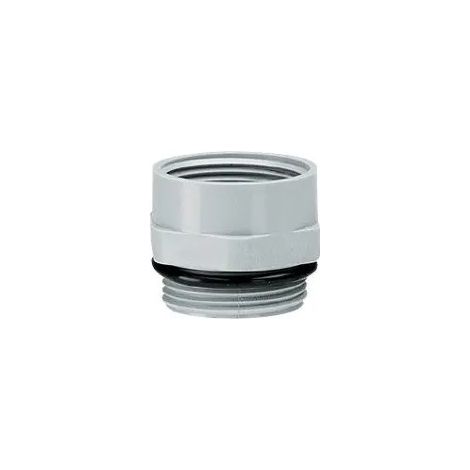 Adaptateur plastique PG/ISO - mâle PG 13 - femelle ISO 20 - RAL 7001