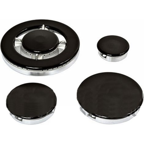 KIT 8Pz BRUCIATORI E PIATTELLI PIANO COTTURA ARISTON FRANKE CON TRIPLA CORONA or