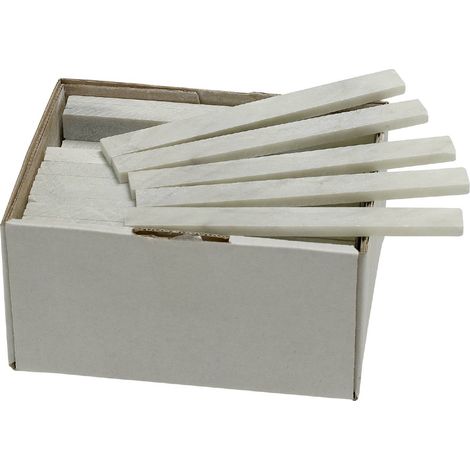 Craie de marquage blanche rectangulaire 127x13x5 mm 100 pièces Limit LIKR130