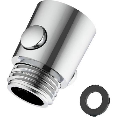 Robinet d'arrêt pour pommeau de douche compatible avec bras et flexible de douche G1/2 SZRH AD (1/5)