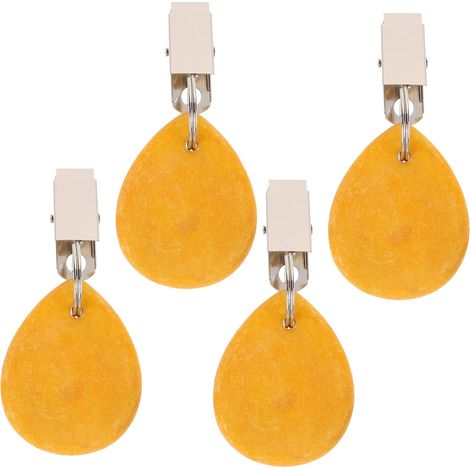 4 pinzas decorativas con peso y base resistente al viento – para uso en exteriores – picnics/eventos al aire libre – elegantes y prácticas (1/5)