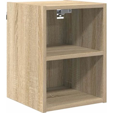 Armadietto sospeso moderno con ampio spazio di archiviazione 30 x 29,5 x 40 cm in legno ingegnerizzato rovere sonoma 020053451