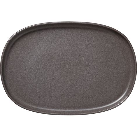 Plat 33 x 23 cm stone grey ROCKZZERO lot de 4 - Was Germany