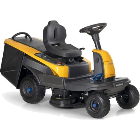 Stiga Akku-Aufsitzmäher Swift 372e inkl. 4 x 5 Ah Akkus, Ladegerät, Mulchkit (1/4)