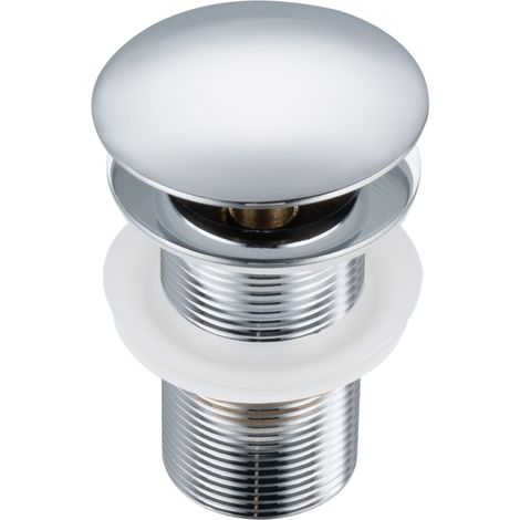Balneo Bonde clic-clac sans trop-plein, pour lavabo, finition chrome, laiton