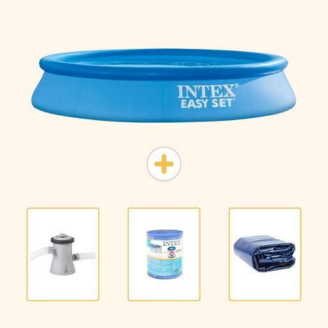 Intex Piscine Easy Set Ronde - 305x61 cm - 4-pièces  S21288 (1/5)