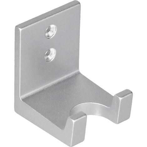 Bodenloser Siebträgerhalter aus perforiertem Aluminiumlegierungs-Viskose-Material mit doppelter Verwendungsmöglichkeit, Kaffeetamper, Wandhalterung, Silber (1/5)