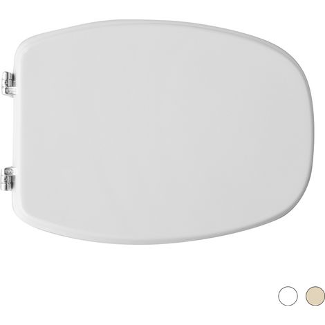 Sedile wc per pozzi ginori vaso italica-astro forma 3 bianco (1/3)