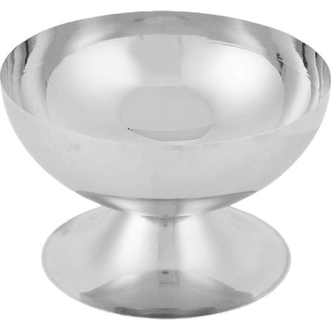 200-ml-Edelstahlschüssel (304) – Wiederverwendbarer Behälter für Pudding, Salat, Dessert, Snacks, Obst und Süßigkeiten – Ideal für selbstgemachtes Eis (1/5)