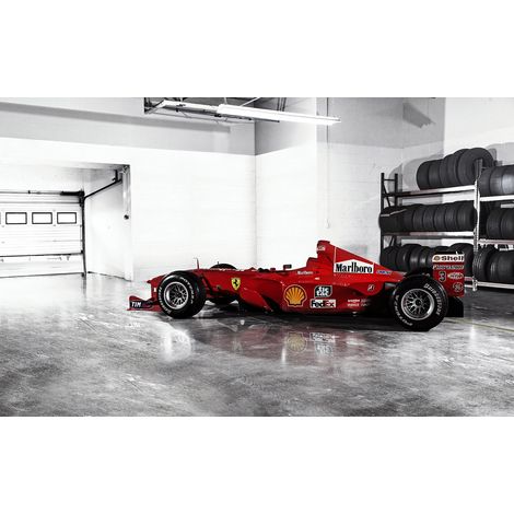 Papier peint panoramique Auto / Voiture F1 - Formule 1 - 130 cm x 81 cm (1/2)