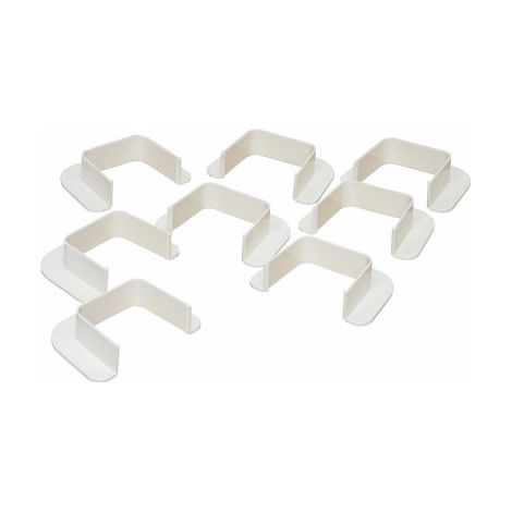 Passage de mur 60x80 blanc crème 9001 (X 8) - DIFF