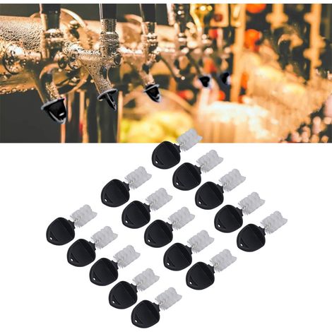 Brosse de Nettoyage Robinet à Bière 15 Pièces, Acier Inoxydable 304 et ABS, pour Cuisine et Bar (1/5)