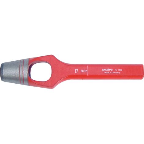 Emporte-pièces à arche  Ø du trou 30 mm rouge
