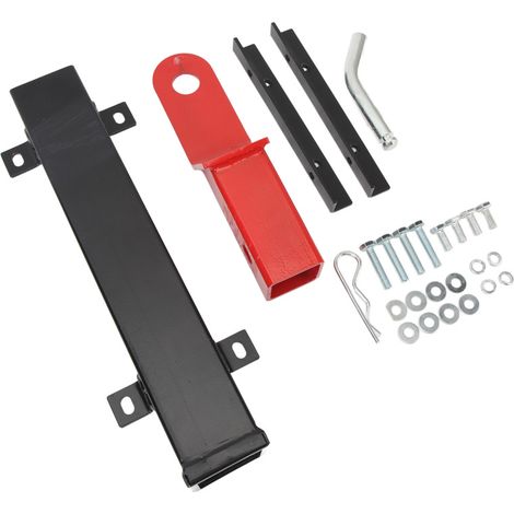 Kit di aggancio in acciaio per golf cart Club Car, regolabile da 10 5/8 a 11", con paraurti posteriore.