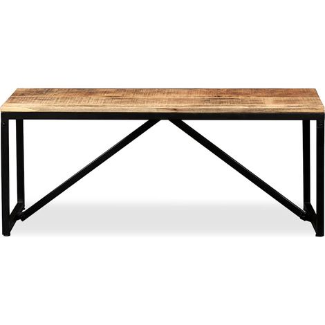 Maison Exclusive - Panca in Legno Massello di Mango 110x35x45 cm