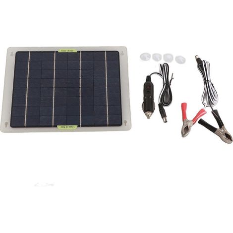 12V Solar-Batterieladegerät mit integriertem MPPT-Laderegler, IP67 wasserdicht, Solarpanel-Erhaltungsladegerät 1