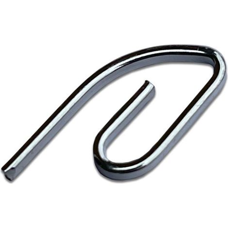 Ecleanfy - Lot crochets rideaux métalliques pour tringle rideau 50 pcs Crochet rideau sans percage qualité extrême. Plus résistants